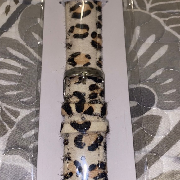 NWT Be U 38” Leopard Print Watch Band for Apple Watch - Picture 4 of 4